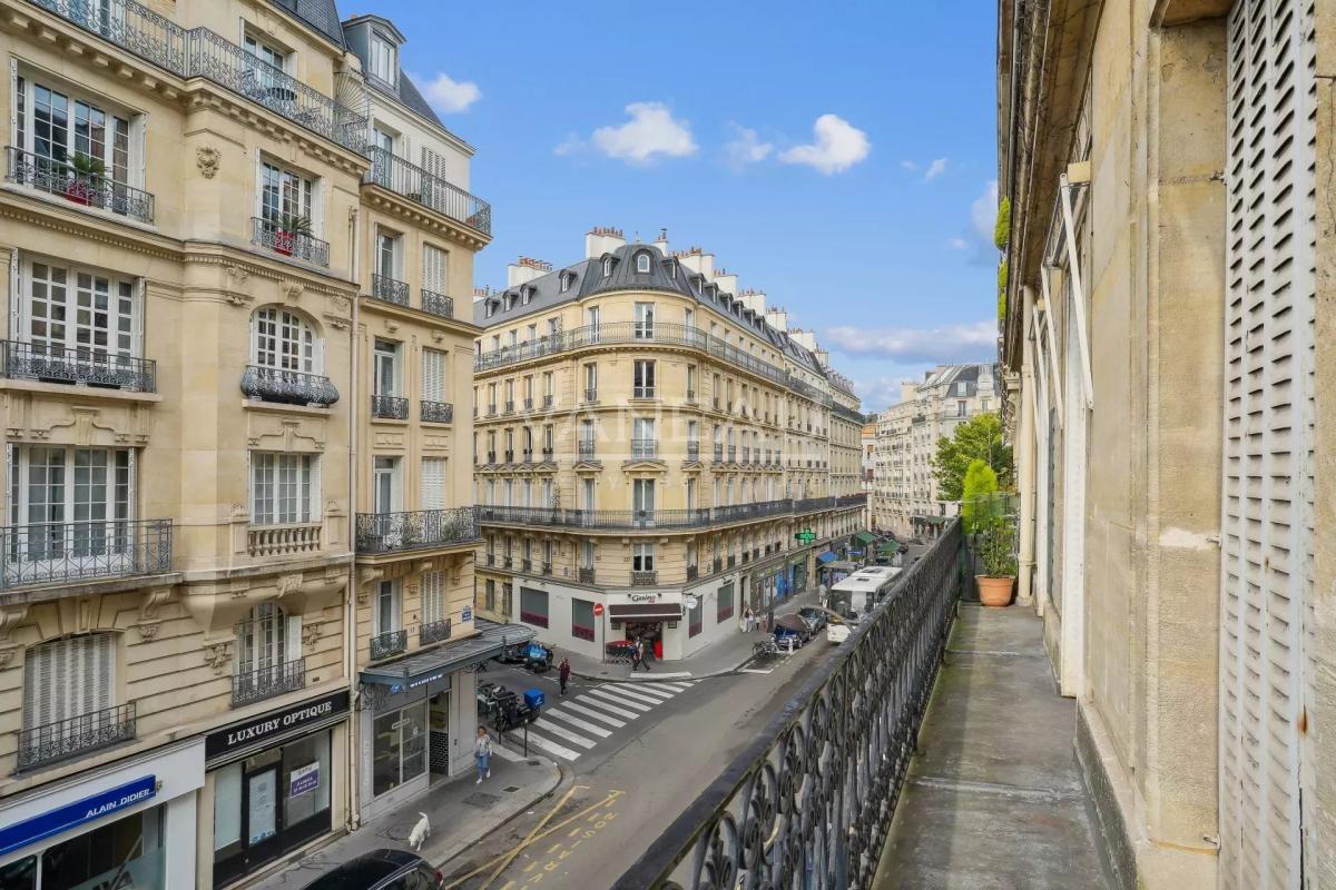 Paris XVIe Auteuil Montmorency - 2 chambres - vue dégagée
