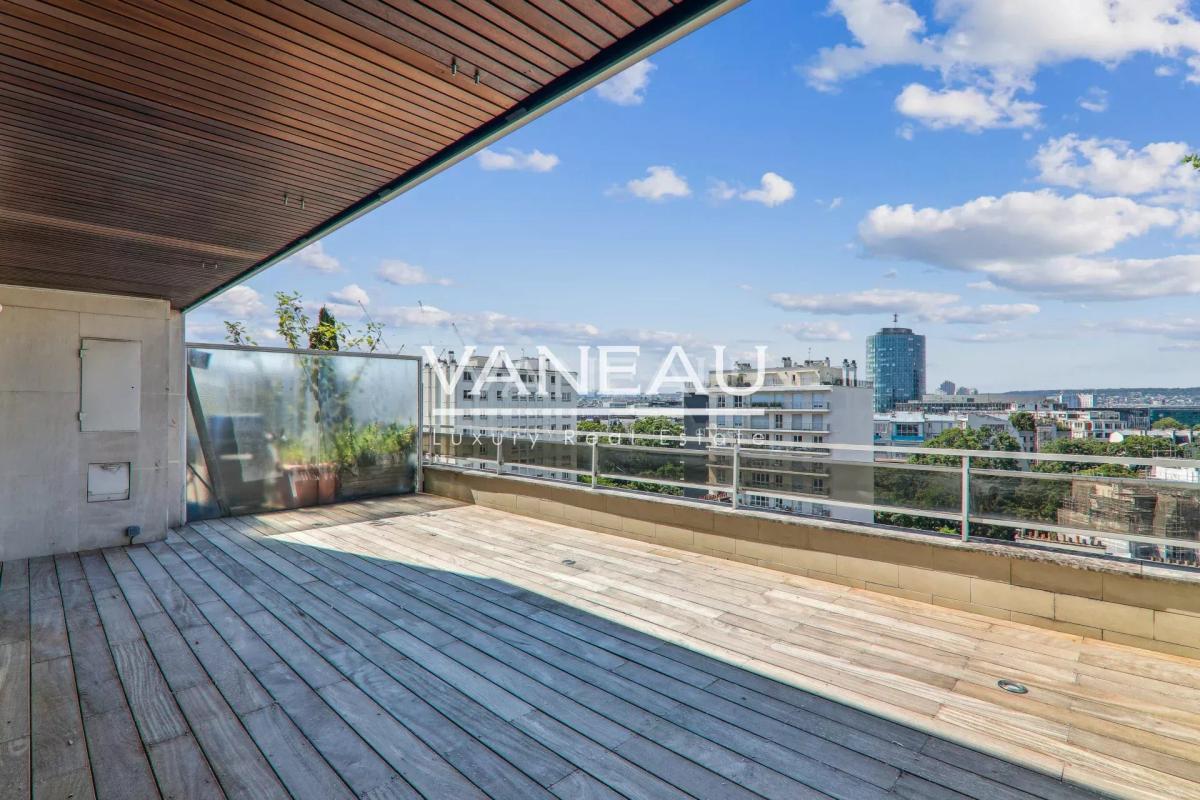 PARIS XVe - PENTHOUSE - TERRASSES -  VUE TOUR EIFFEL