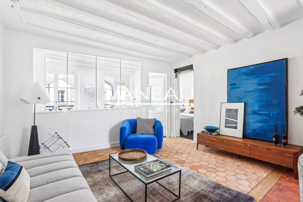 Paris IVe - Saint-Paul - Appartement de charme refait à neuf