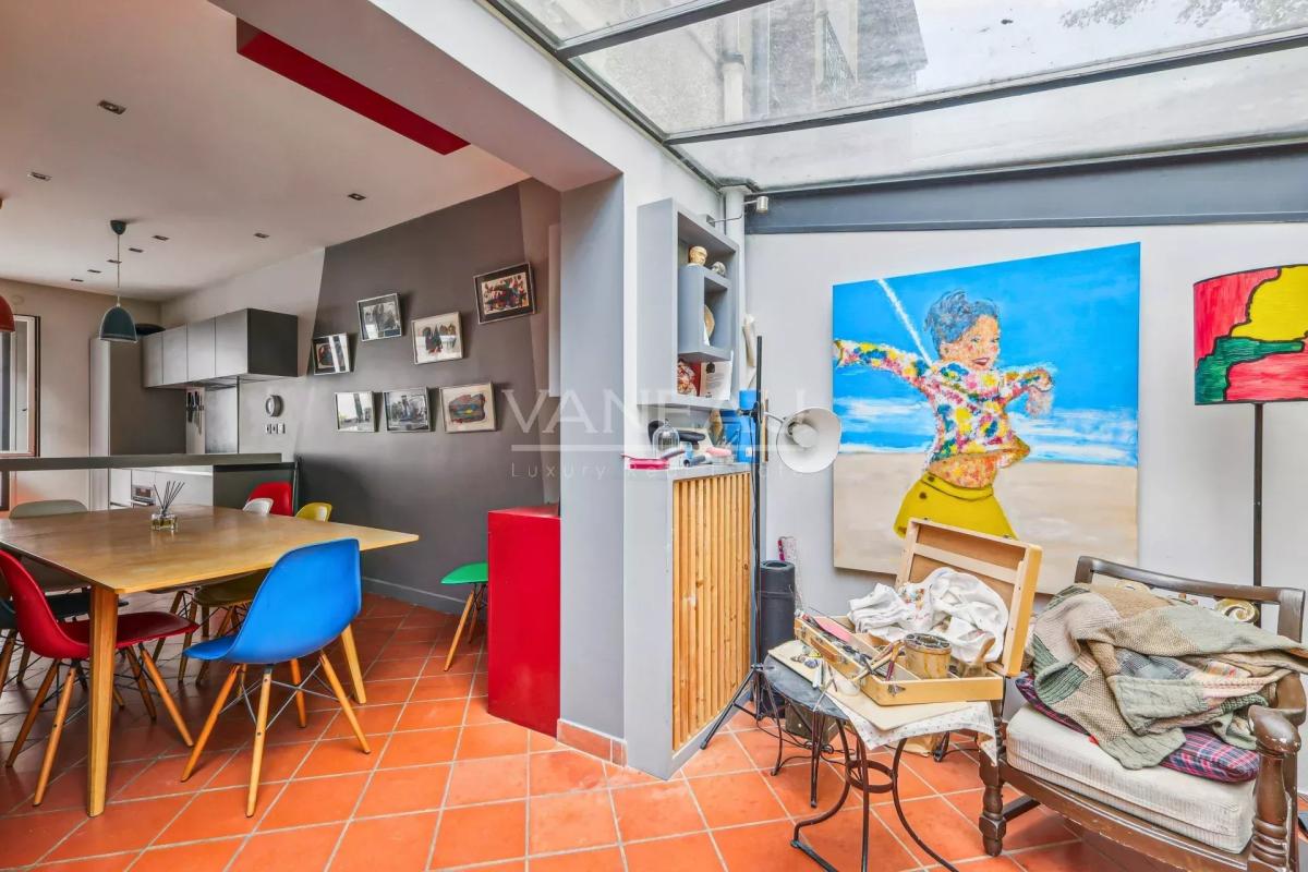 Villa privée, maison familiale avec extérieur