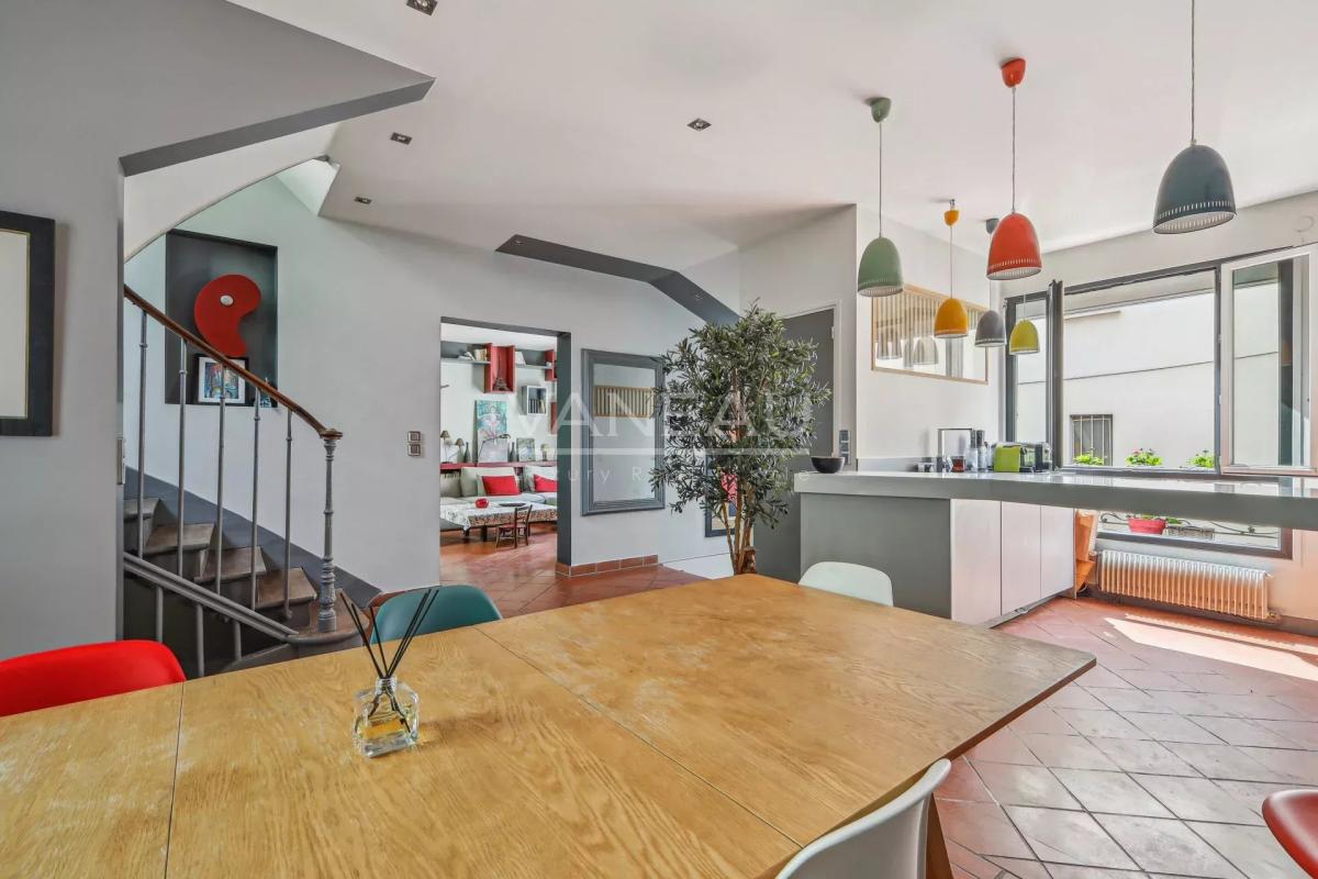 Villa privée, maison familiale avec extérieur