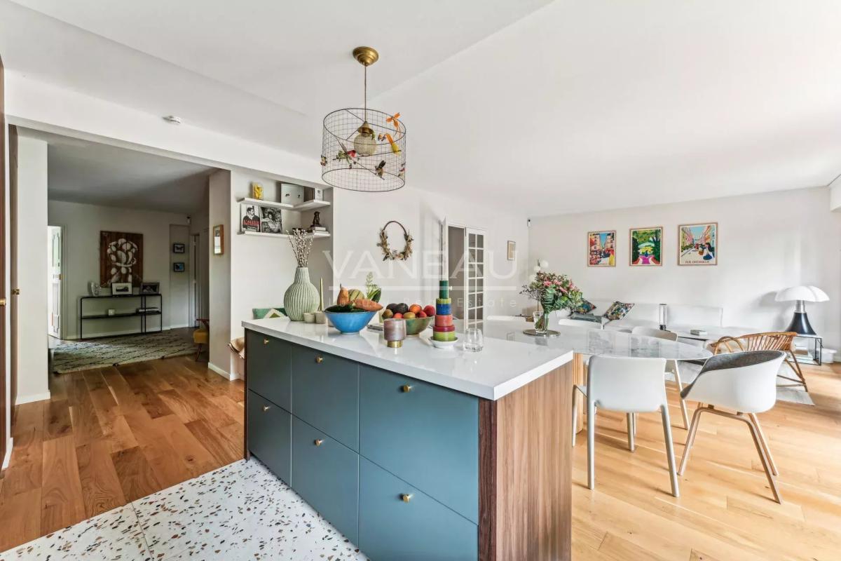 Ville d'Avray - Appartement familial bordé par un vaste jardin p