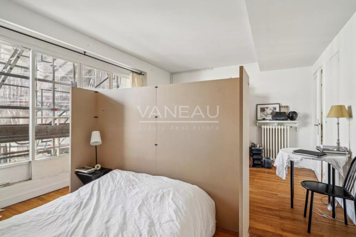 Paris XIVe - studio lumineux avec balcon et vue dégagée