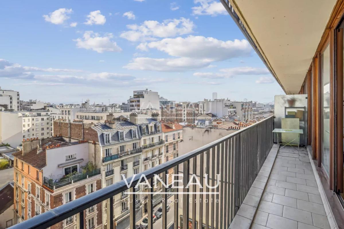 Paris XV - 4 pièces traversant - Étage élevé - Vue dégagée