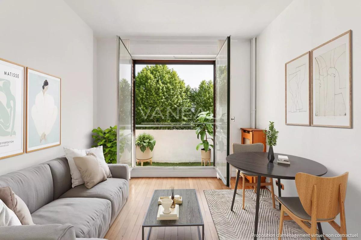 Neuilly-sur-Seine/Mairie - Appartement de 2 pièces de 44,92 m² C