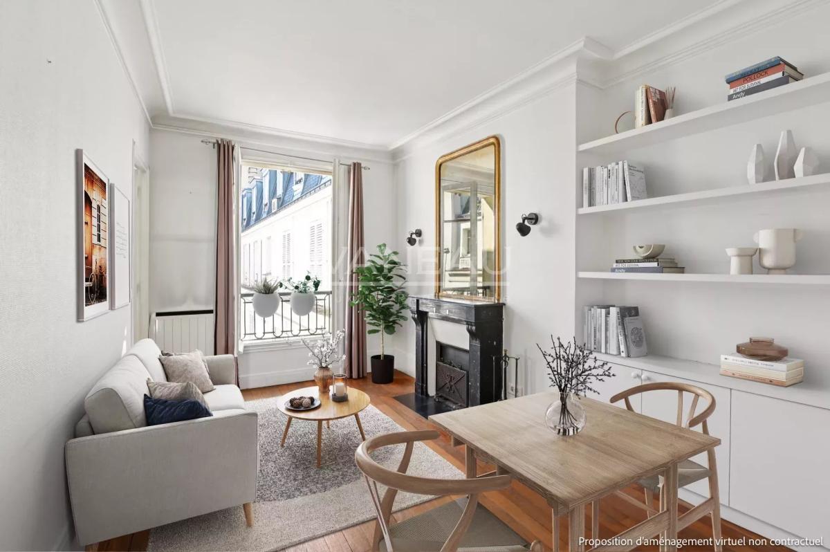 Paris VII-Gros Caillou/Grenelle-Appartement de 2 pièces de 35,58