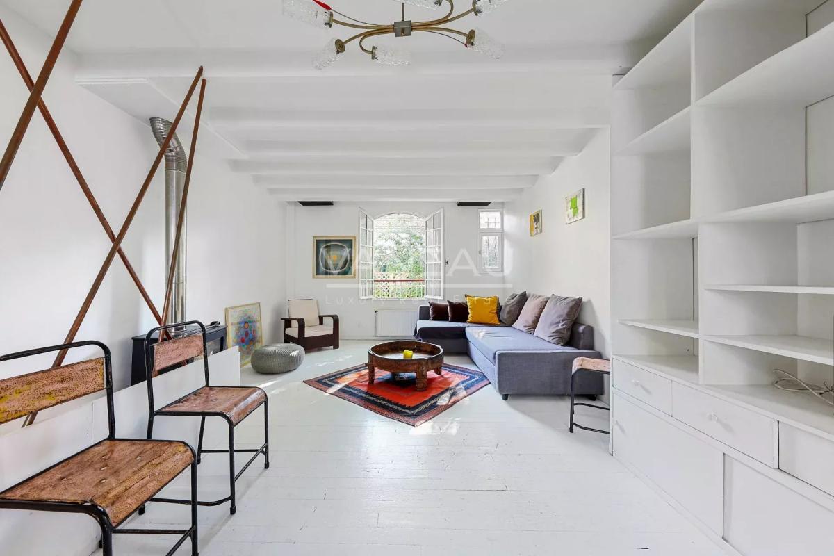 Paris 13e - Maison de ville familiale au calme absolu