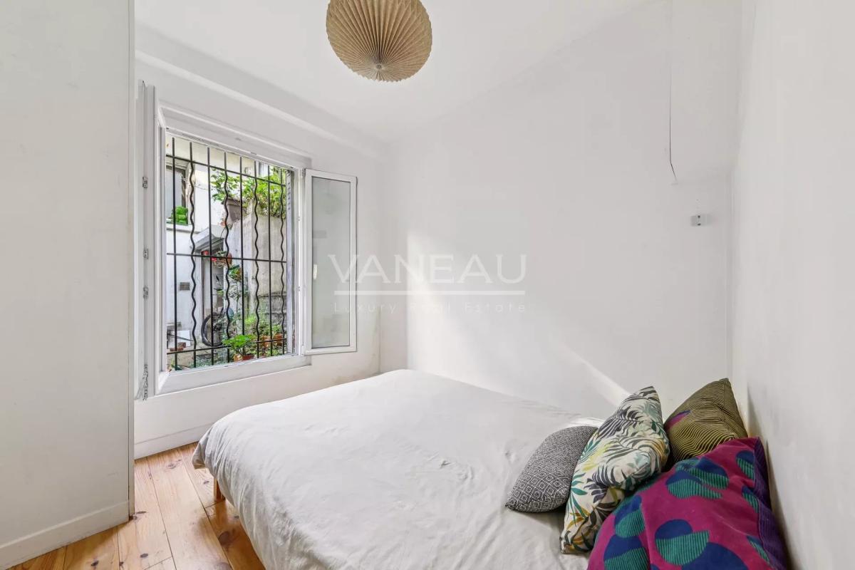 Paris 13e - Maison de ville familiale au calme absolu