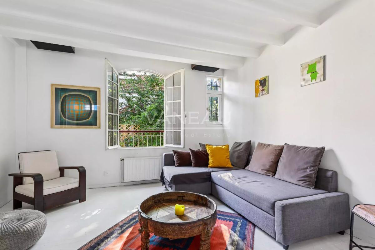 Paris 13e - Maison de ville familiale au calme absolu
