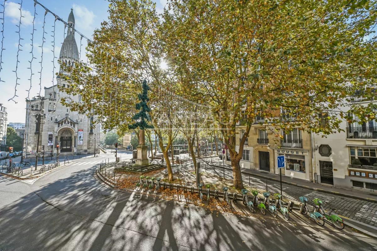 PARIS XVI - Rue d'Auteuil - 2 à 3 pièces avec vue dégagée exposé