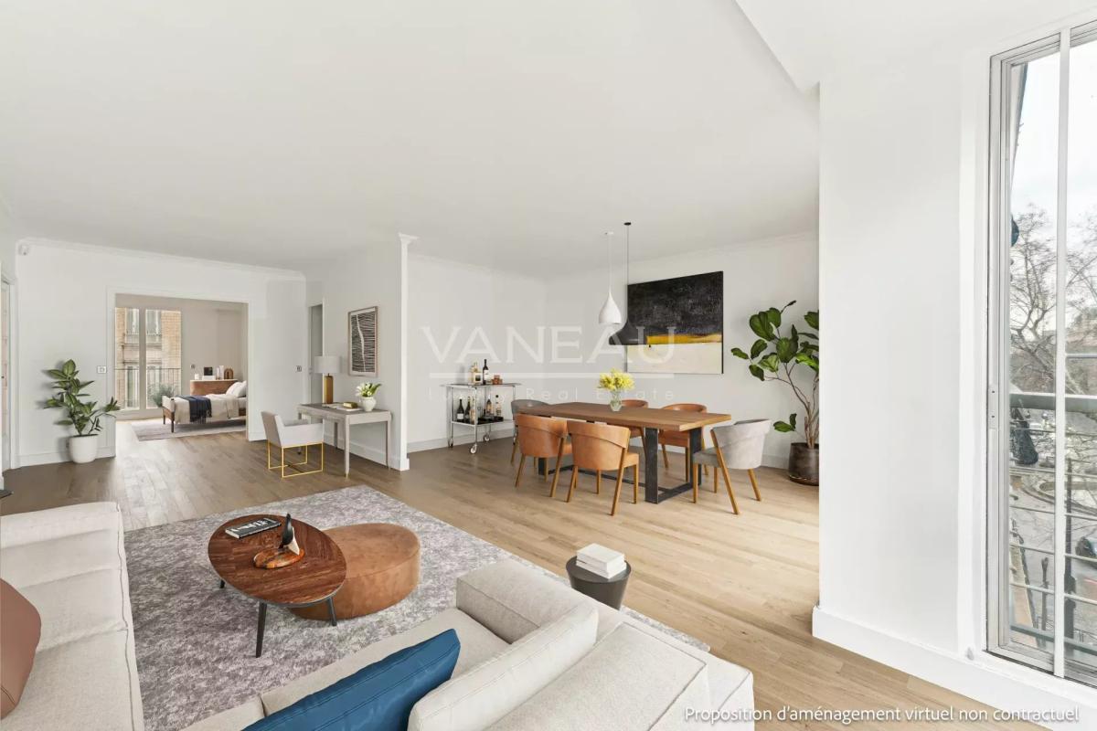 Paris XVIe - Victor Hugo - Bel appartement familial  en étage él