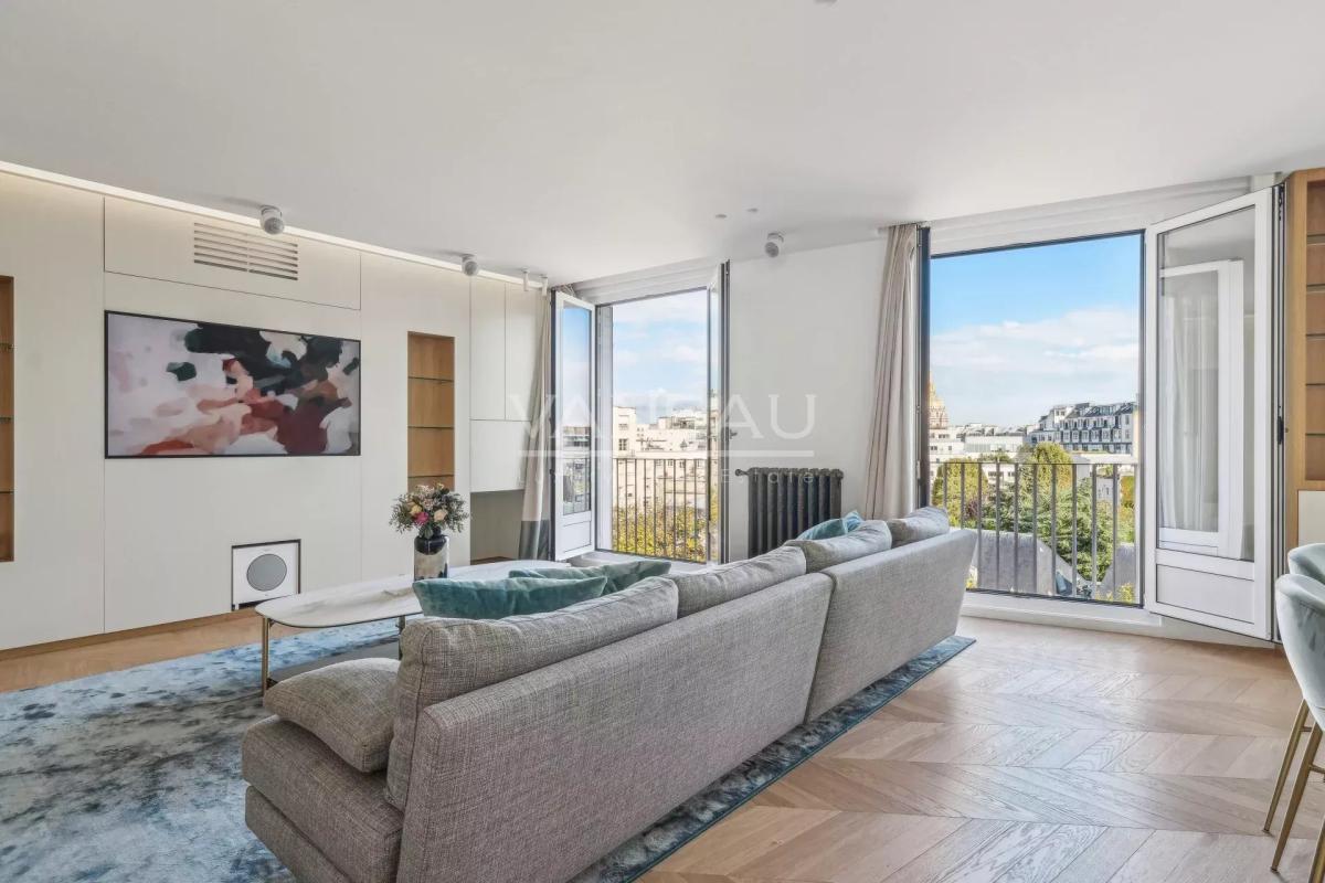 VIIe - Appartement de luxe - vue monuments - 6ème étage - Breteu