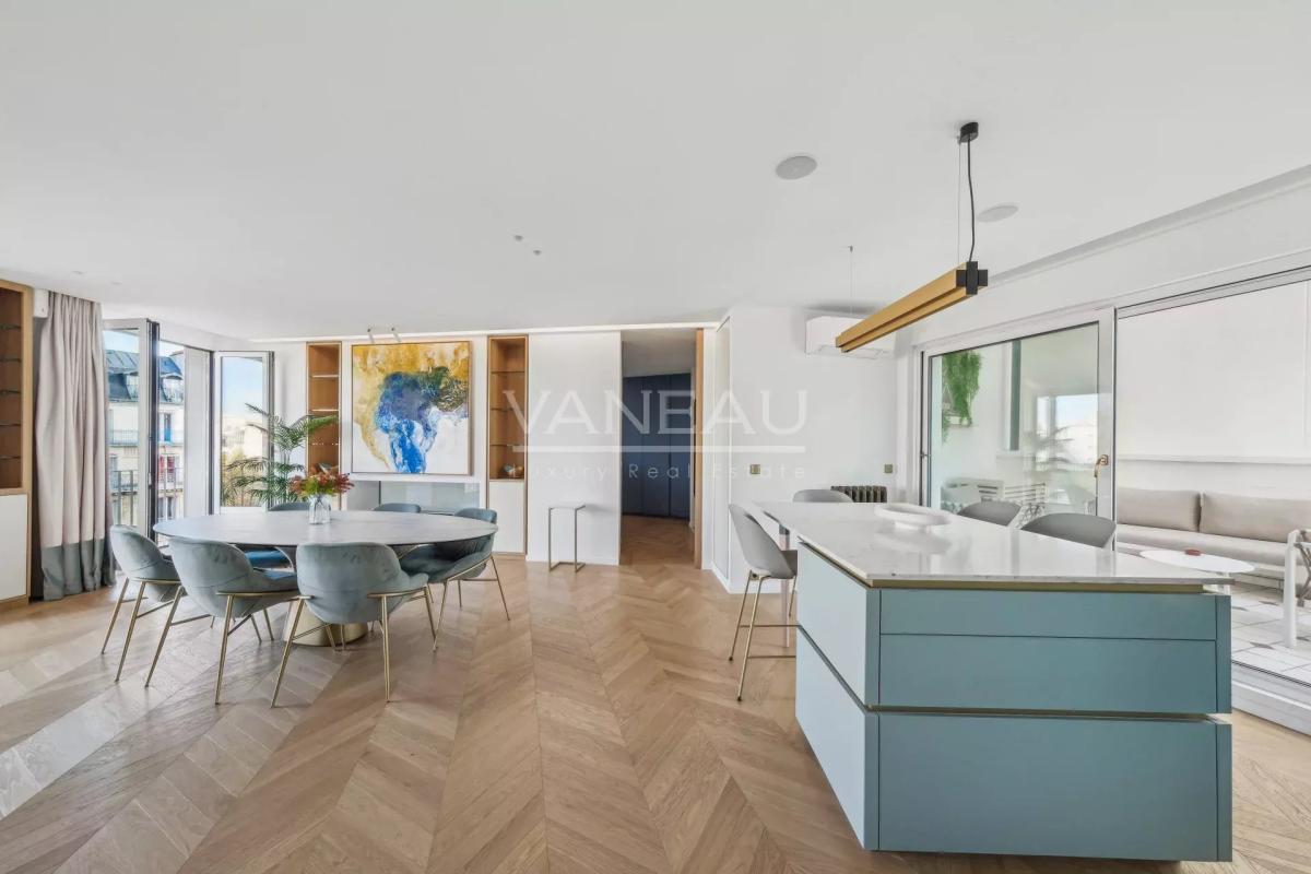 VIIe - Appartement de luxe - vue monuments - 6ème étage - Breteu