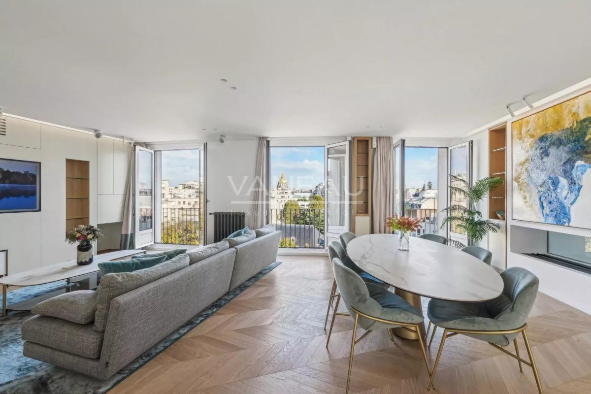 VIIe - Appartement de luxe - vue monuments - 6ème étage - Breteu