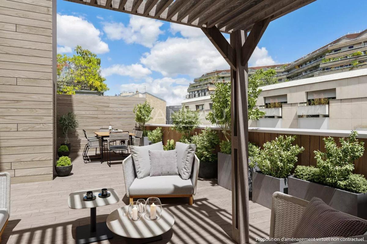 Vente Maison Architecte (275m²) Paris 15e avec ascenseur et roof