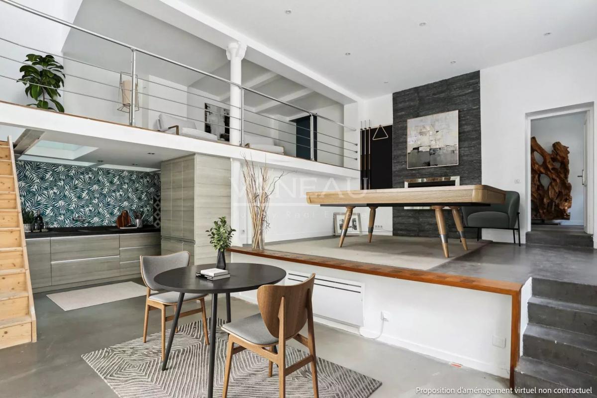 Vente Maison Architecte (275m²) Paris 15e avec ascenseur et roof