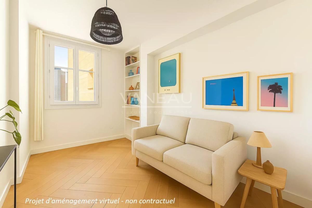 Boulogne Nord - luxueux trois pièces au dernier étage, balcons, 