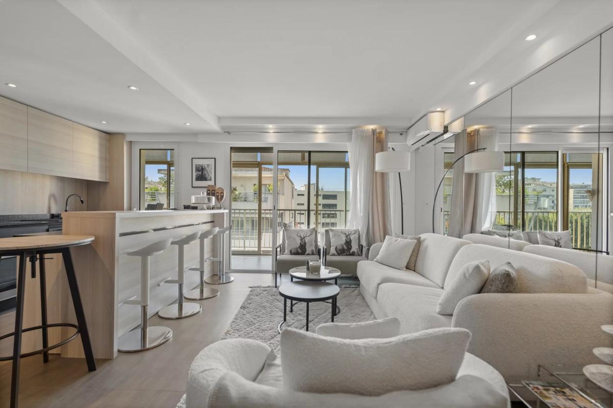 VENTE APPARTEMENT 2 PIECES CANNES BASSE CALIFORNIE
