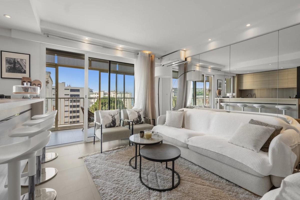VENTE APPARTEMENT 2 PIECES CANNES BASSE CALIFORNIE