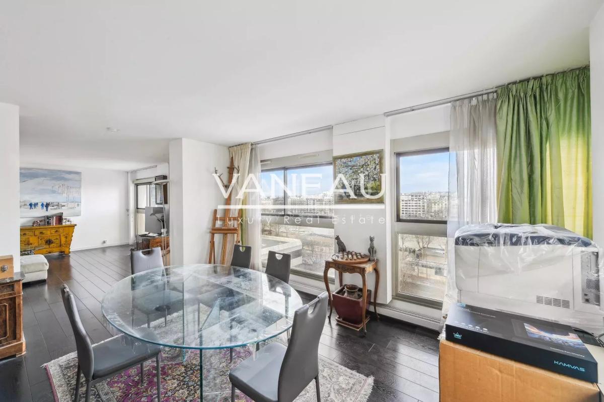 Paris XVe Vue Seine - Mirabeau Javel -