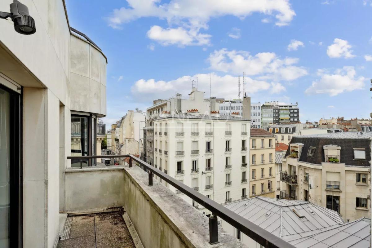 Gaîté - Montparnasse - 2 pièces atypique avec espaces extérieurs