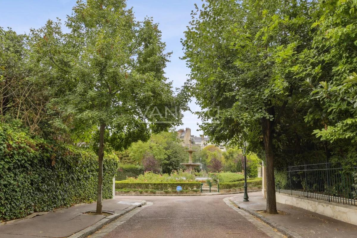 Paris XVI - Villa Montmorency - Terrasse