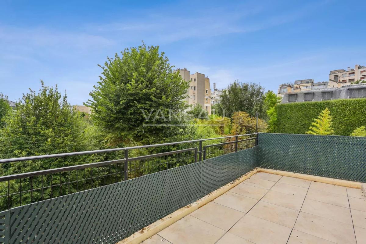 Paris XVI - Villa Montmorency - Terrasse