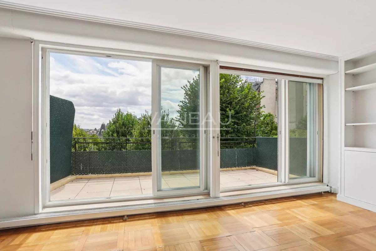 Paris XVI - Villa Montmorency - Terrasse