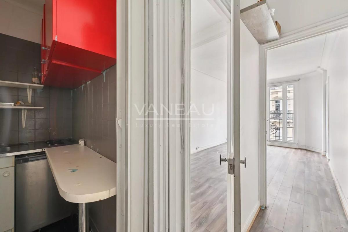 Paris XVIème - Auteuil -  Studio de 27 m² -