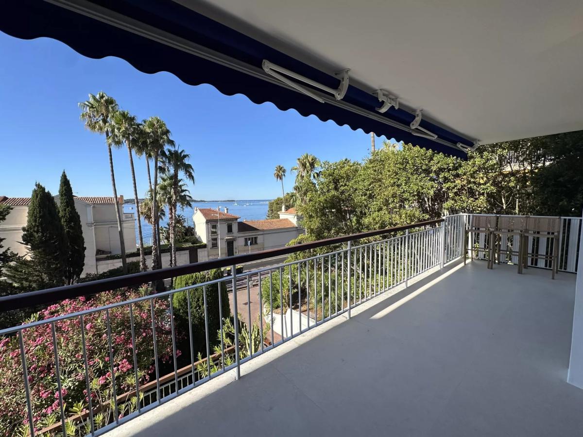 Cannes Basse Californie - Appartement 4 pièces vue mer à vendre
