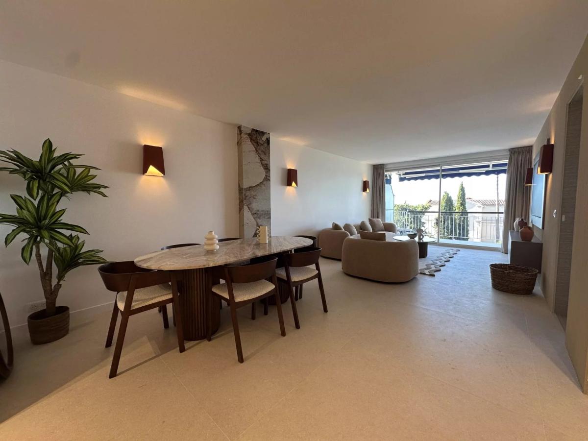 Cannes Basse Californie - Appartement 4 pièces vue mer à vendre