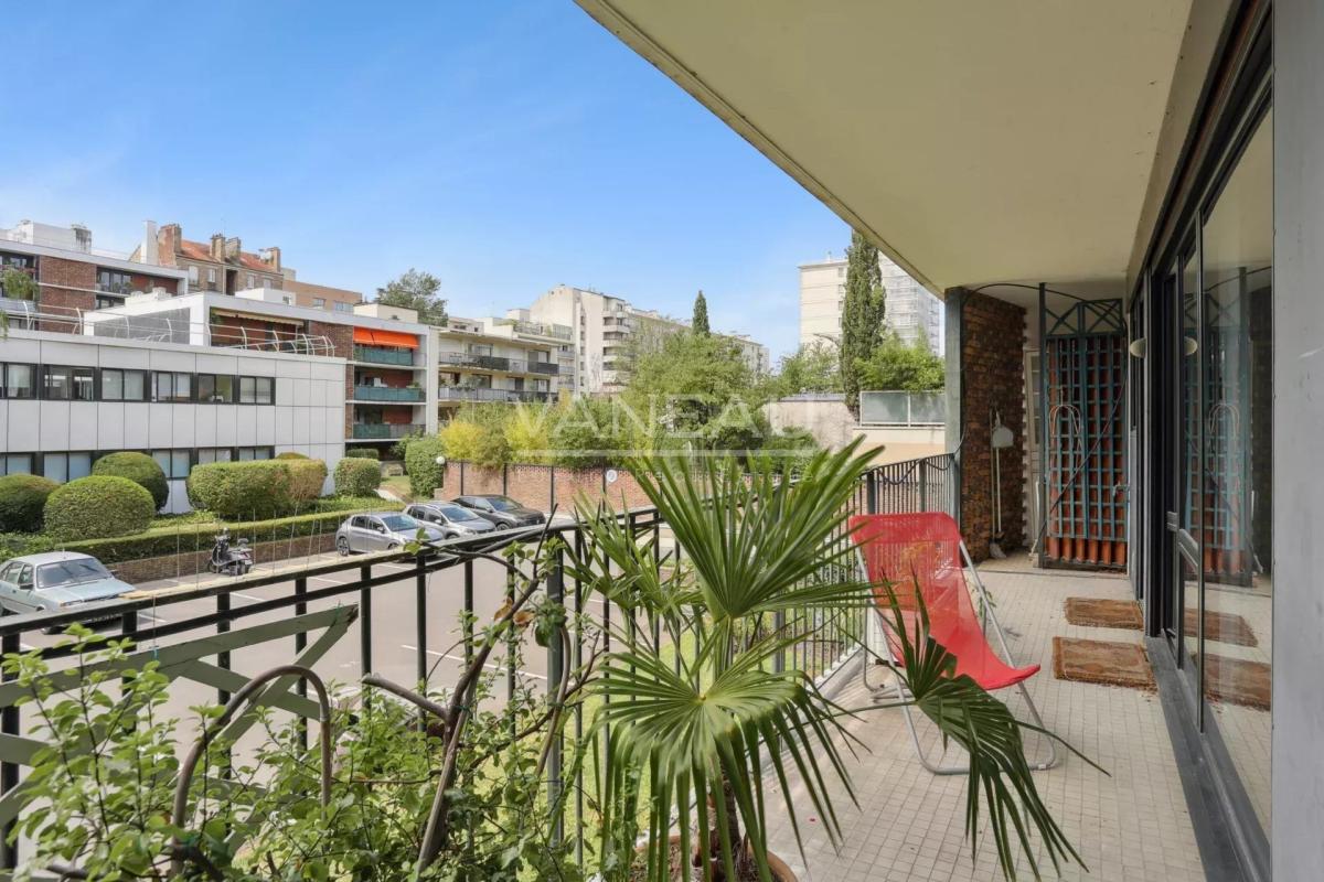 Appartement familial avec balcons