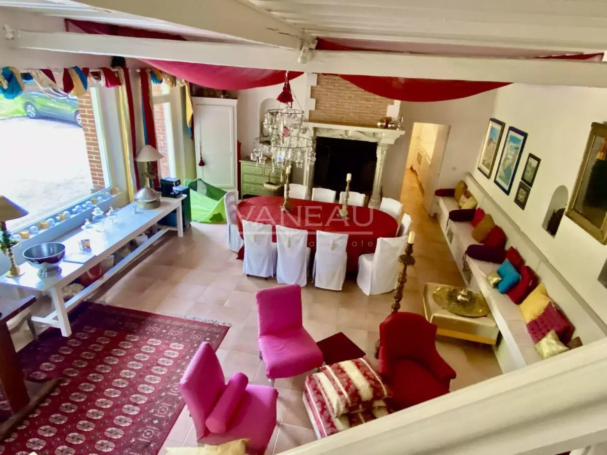 Maison de maitre en Normandie au cœur d’un parc paysager.