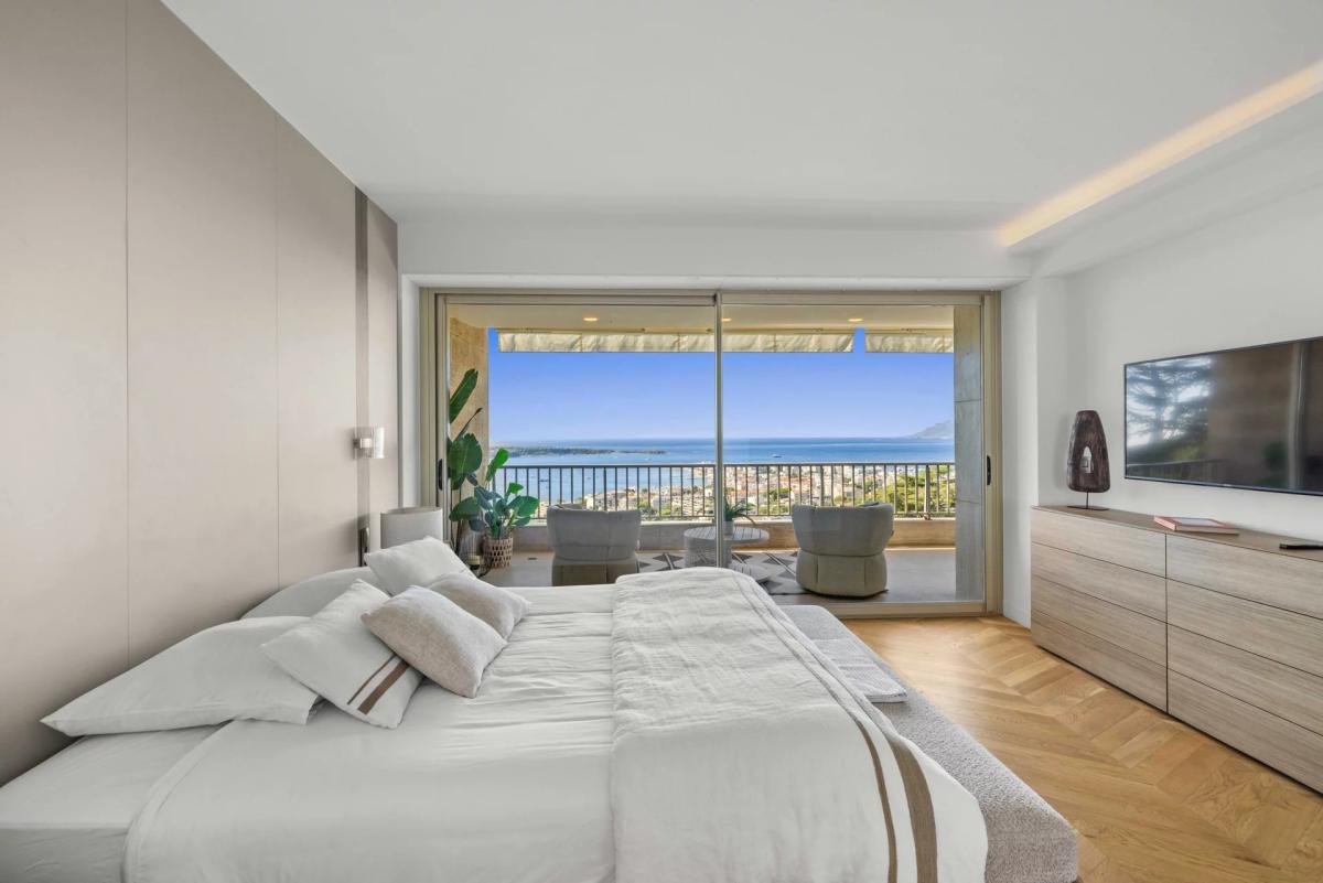 Cannes Californie, Magnifique 4p rénové avec vue mer panoramique