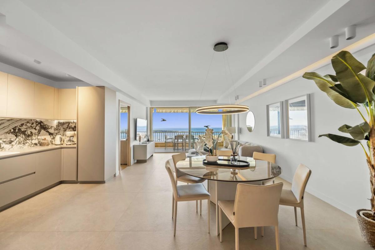 Cannes Californie, Magnifique 4p rénové avec vue mer panoramique