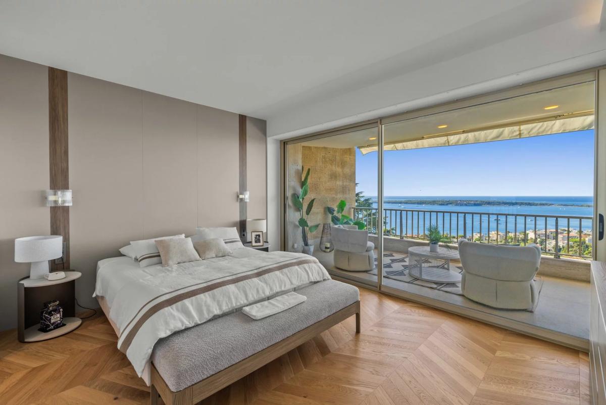 Cannes Californie, Magnifique 4p rénové avec vue mer panoramique