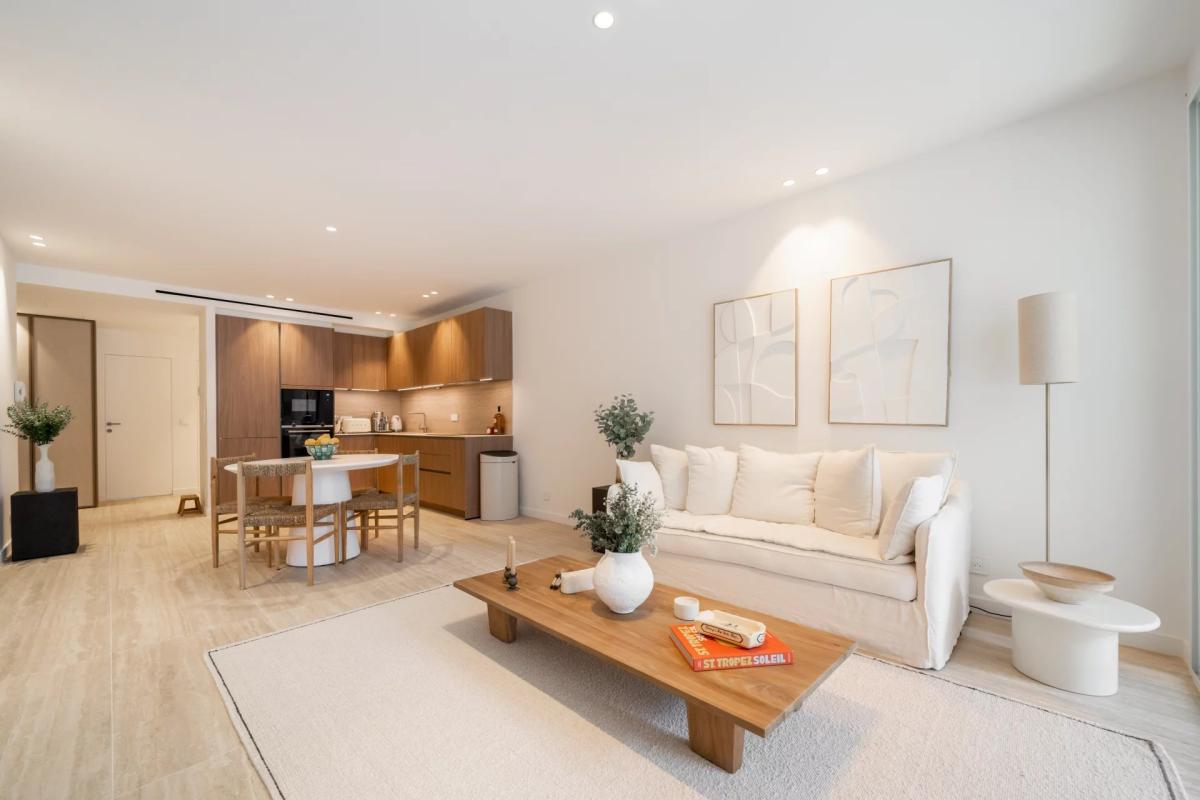 Cannes Californie - Appartement 3 pièces vue mer Rénové à vendre