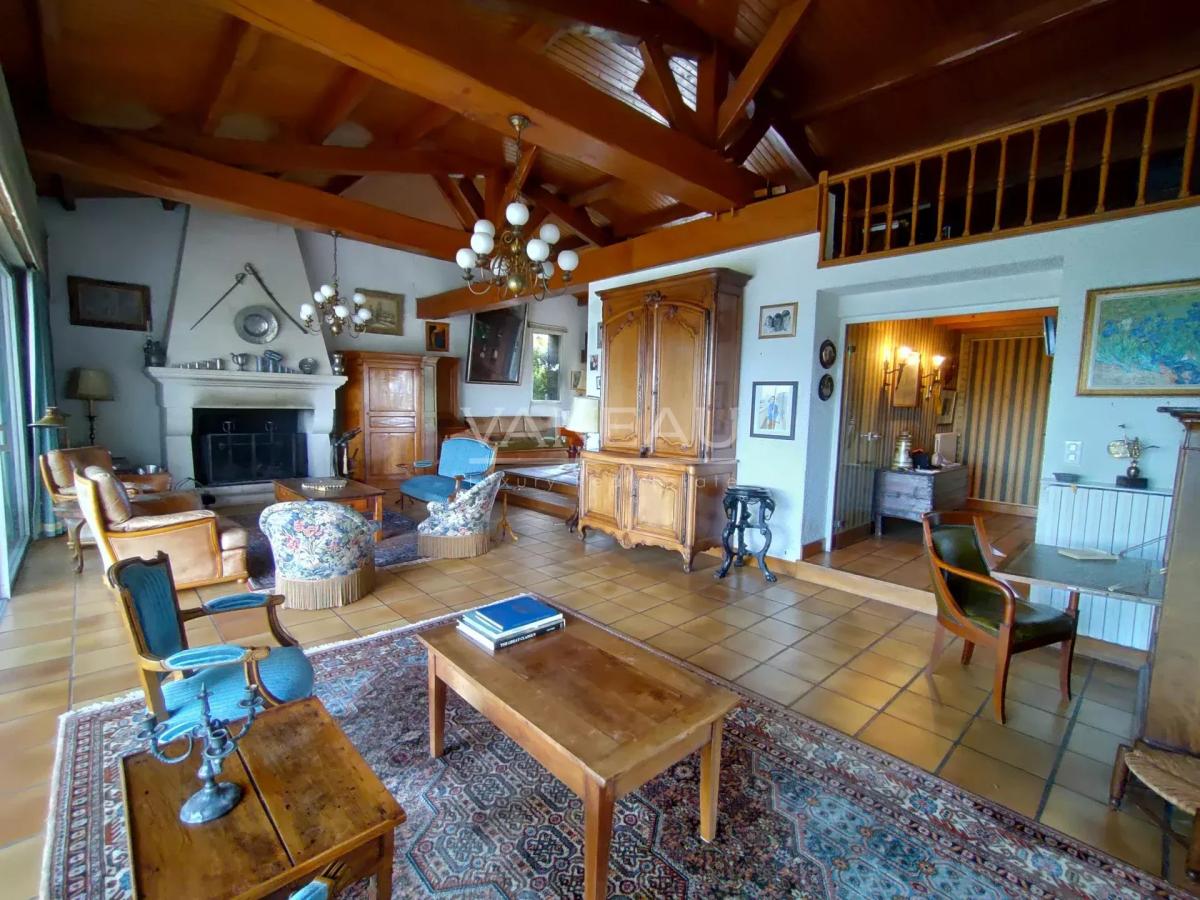 Sur la plaine d'Oudon - Maison d'architecte avec piscine et terr