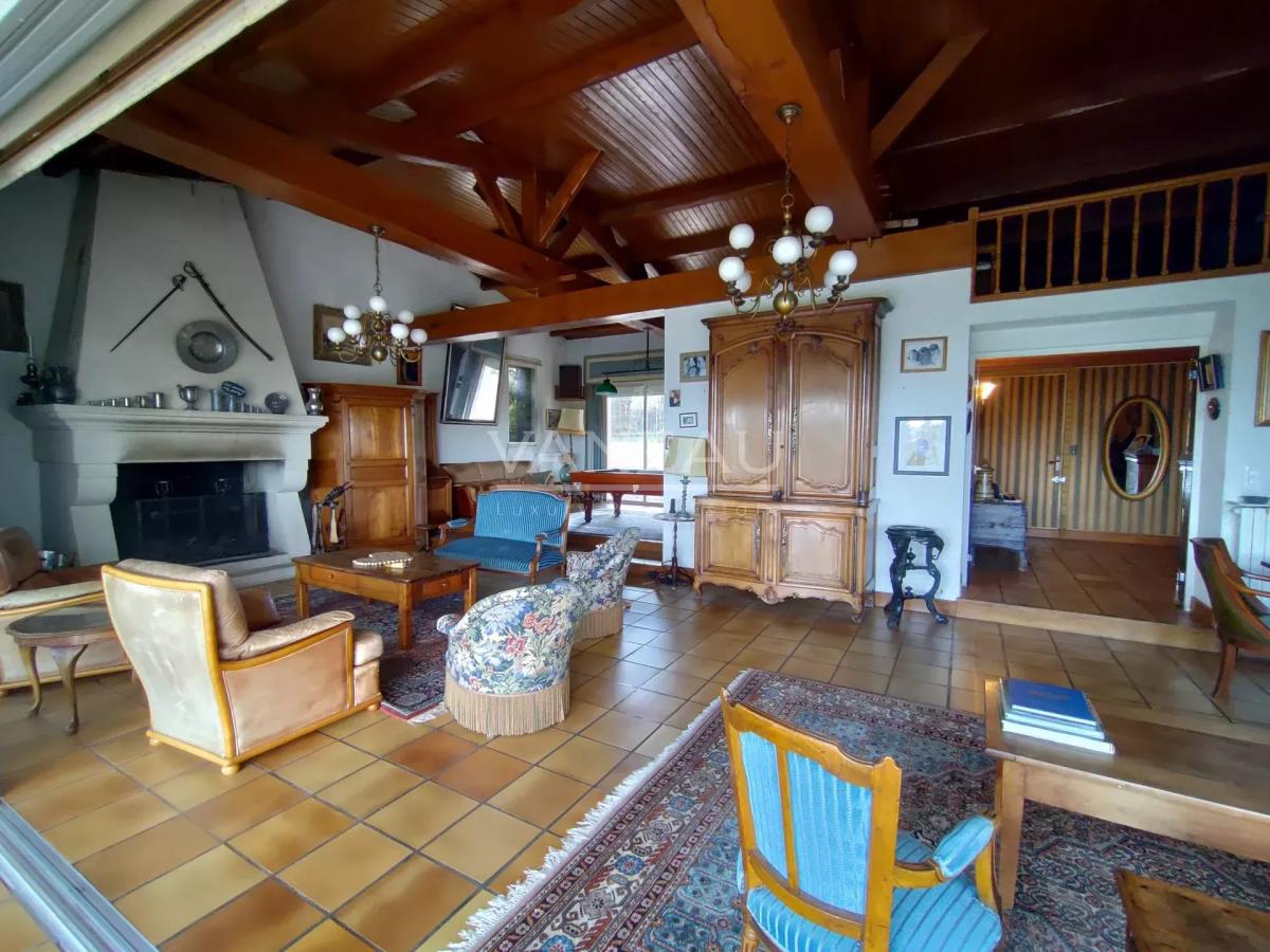 Sur la plaine d'Oudon - Maison d'architecte avec piscine et terr