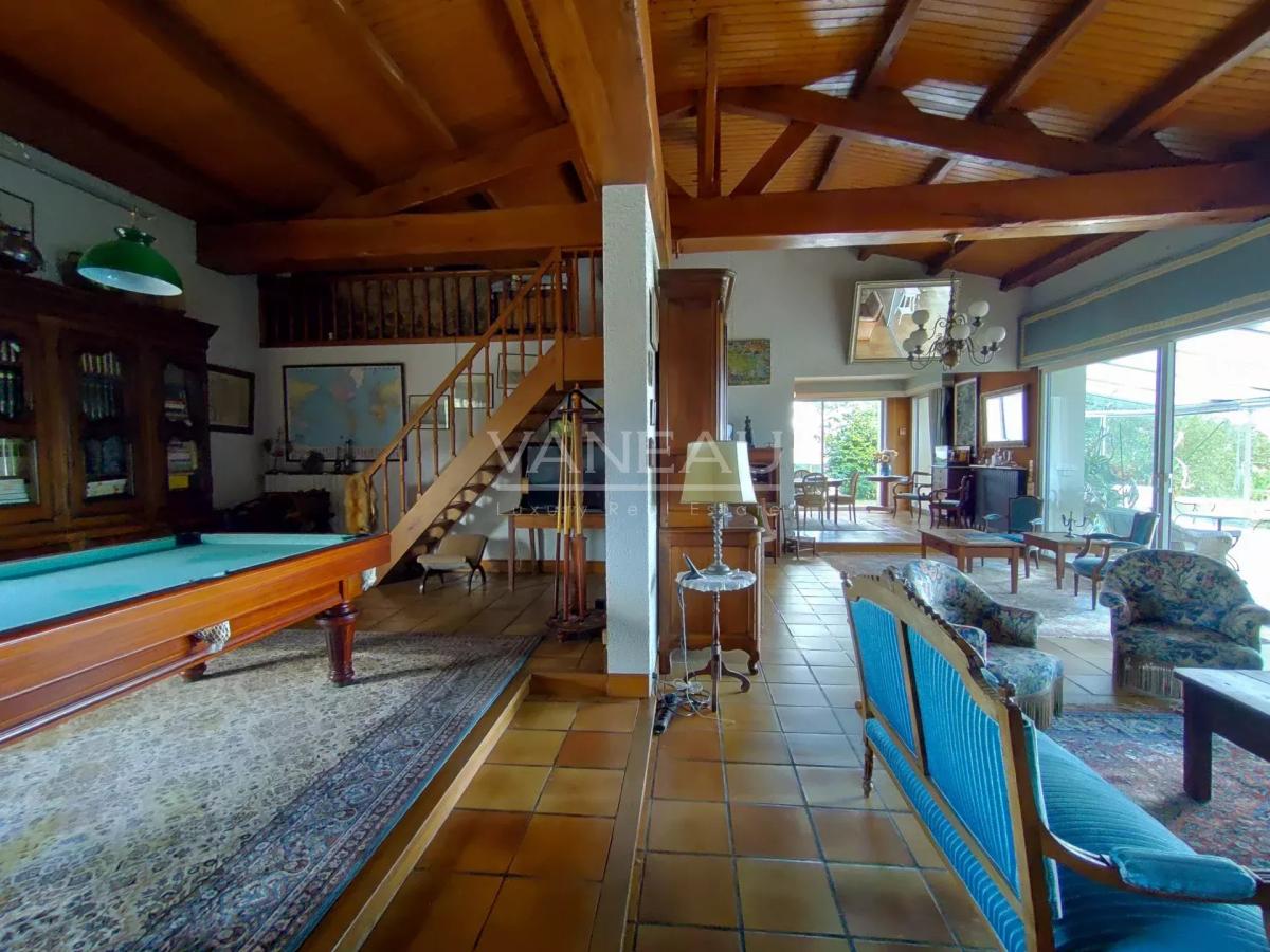 Sur la plaine d'Oudon - Maison d'architecte avec piscine et terr