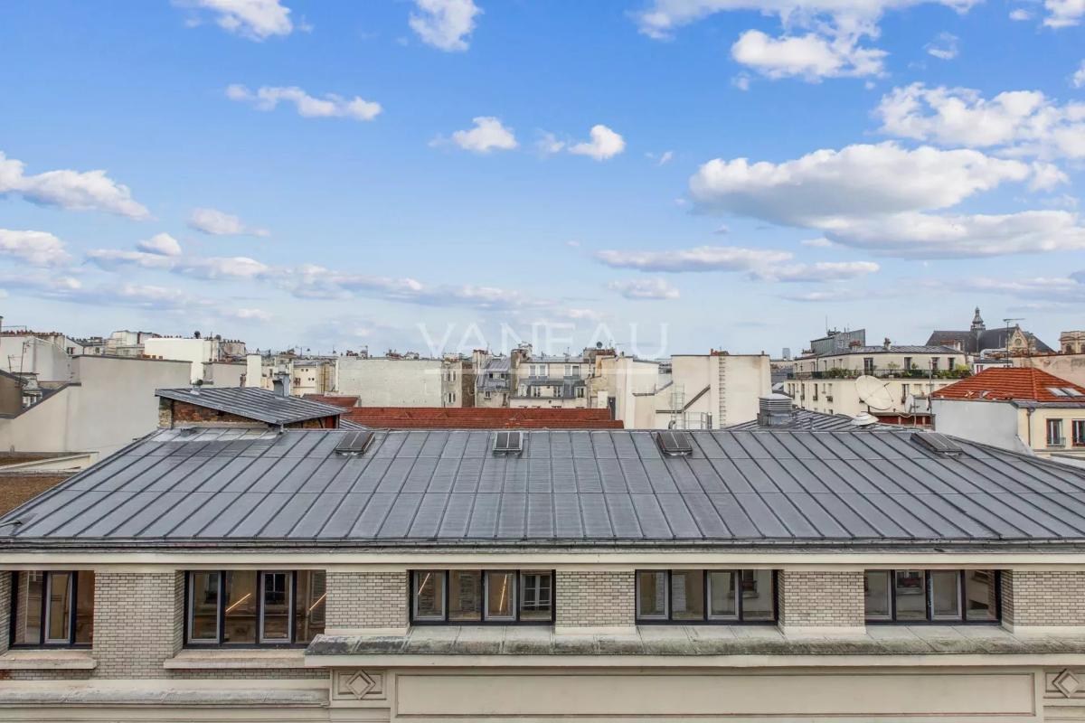 Paris IIème - Dernier étage avec ascenseur - vue dégagée