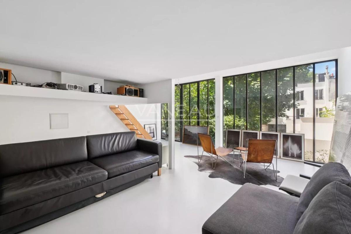 Paris XIII - Gobelins - Maison d'architecte– 92 m² Carrez – 122 