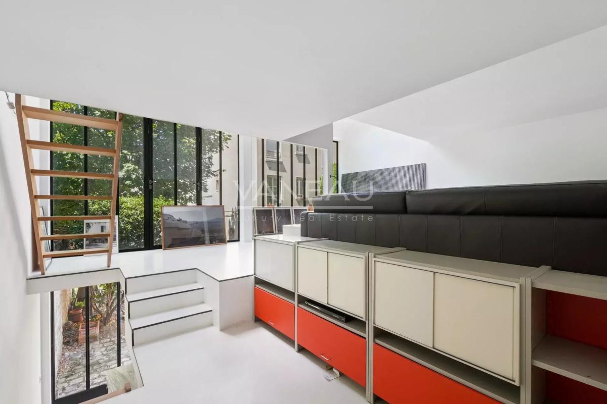Paris XIII - Gobelins - Maison d'architecte– 92 m² Carrez – 122 
