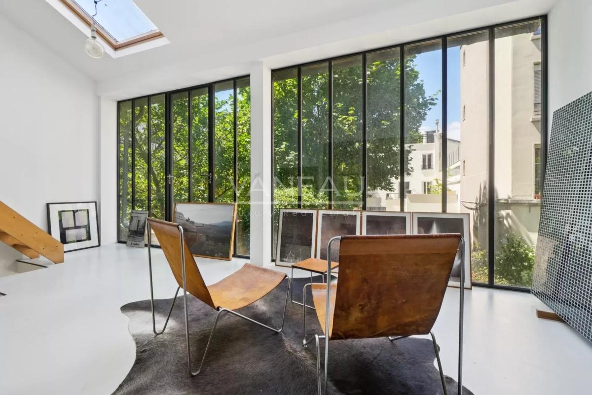 Paris XIII - Gobelins - Maison d'architecte– 92 m² Carrez – 122 