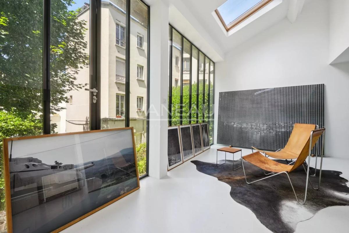 Paris XIII - Gobelins - Maison d'architecte– 92 m² Carrez – 122 