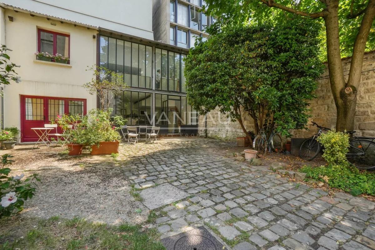 Paris XIII - Gobelins - Maison d'architecte– 92 m² Carrez – 122 