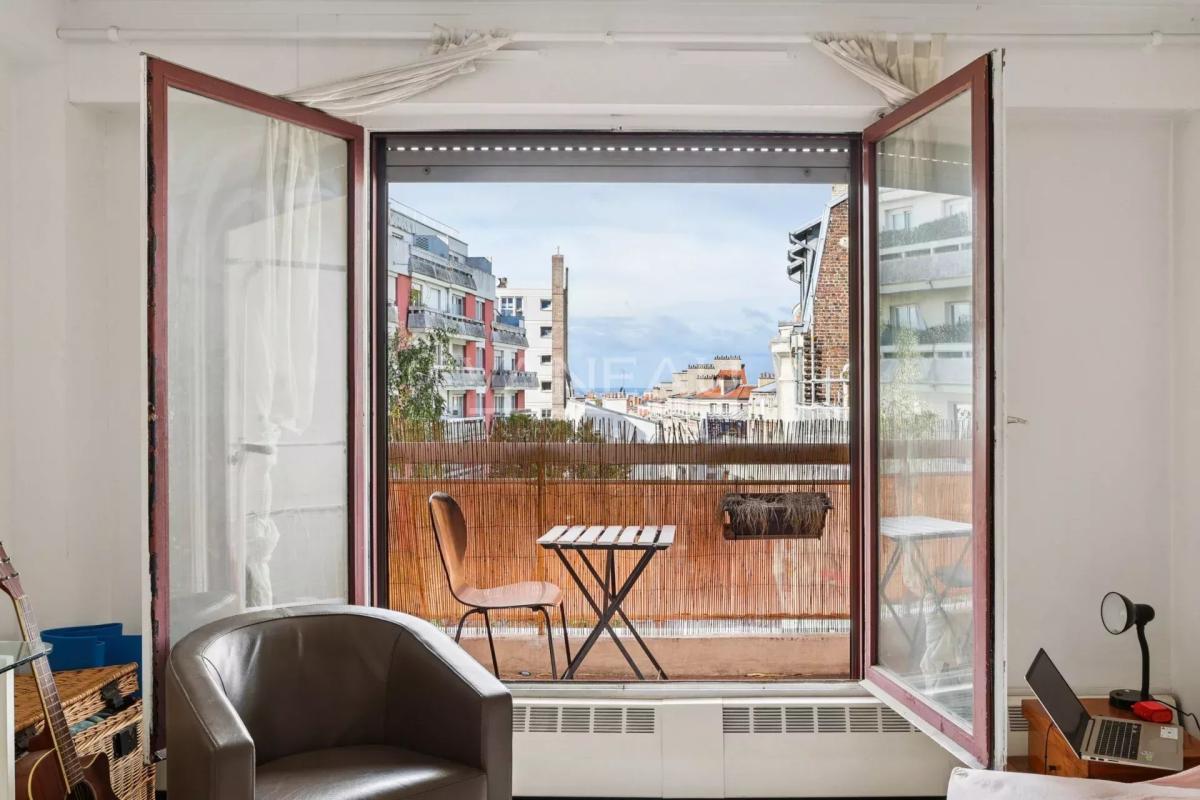 Paris XIXe - Rue de Romainville - Studio vendu loué -