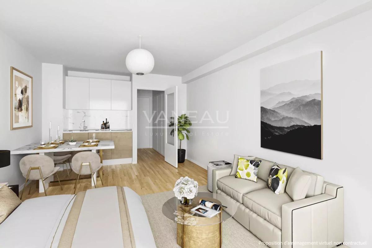 Paris XIXe - Rue de Romainville - Studio vendu loué -