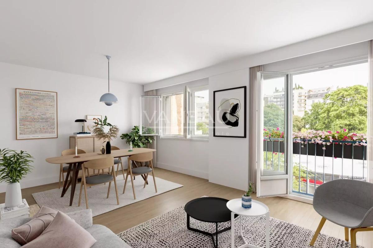 Paris XVe - Blomet - Appartement trois pièces avec vue dégagée