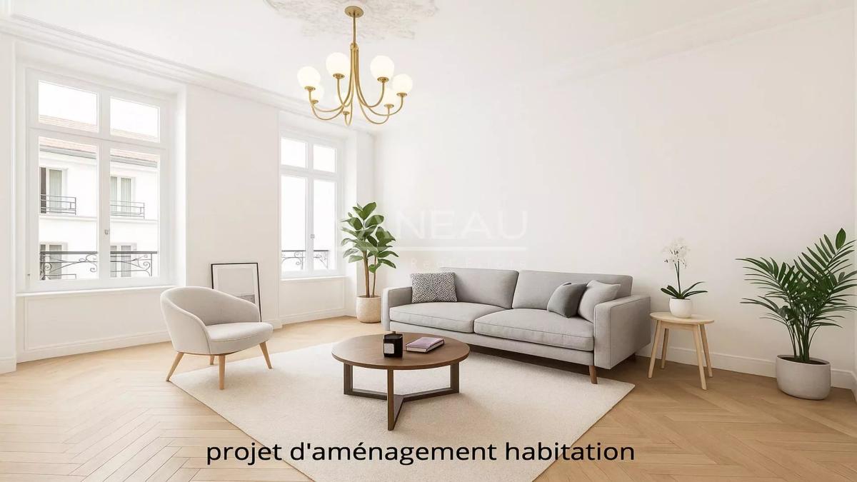 PARIS III - Notre Dame de Nazareth - Beau 4 pièces en étage avec